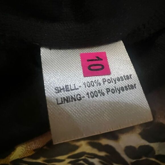 Spy Zone Exchange Tropical Lepard Dress, Y2K ,Medíum - Picture 11 of 14